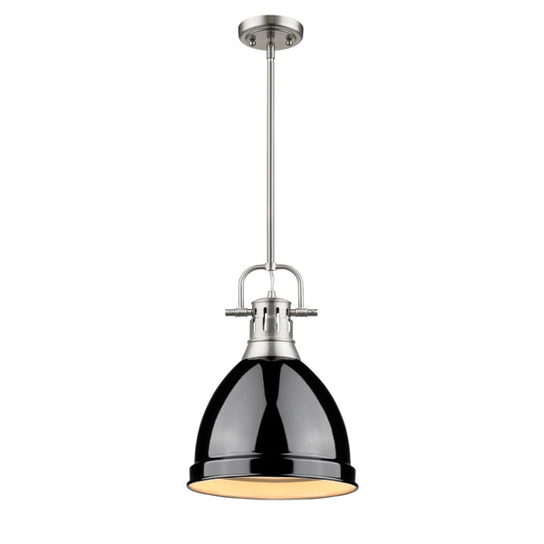 Duncan PW One Light Pendant in Pewter Finish