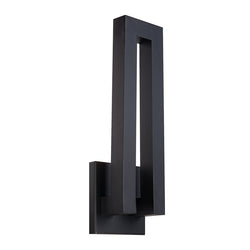 Modern Forms - WS-W1724-BK - LED Outdoor Wall Sconce - Forq - Black