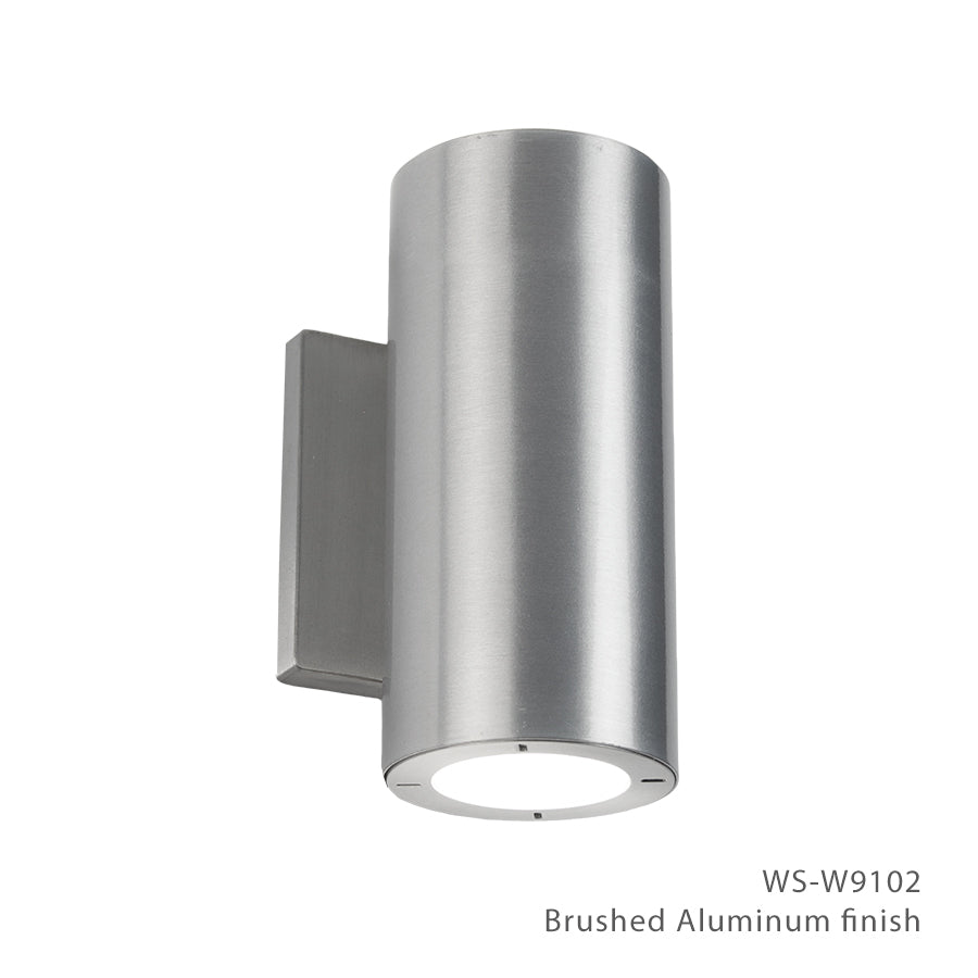 Modern Forms - WS-W9102-AL - LED Outdoor Wall Sconce - Vessel - Brushed Aluminum