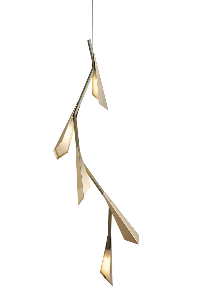 Hubbardton Forge - 135001-LED-STND-84 - LED Pendant - Quill - Soft Gold
