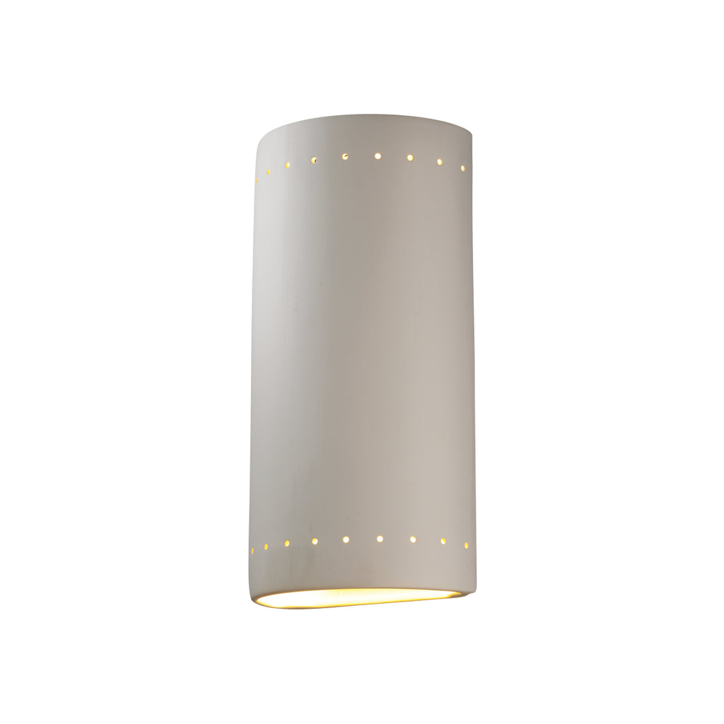 Justice Designs - CER-1190-BIS-LED1-1000 - LED Lantern - Ambiance - Bisque