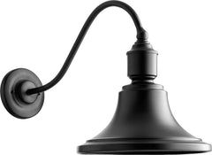 Quorum - 761-15 - One Light Outdoor Lantern - Industrial Lanterns - Black
