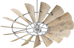 Quorum - 97215-9 - 72``Ceiling Fan - Windmill - Galvanized