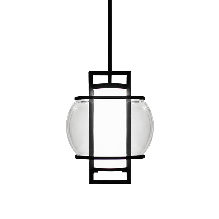 Modern Forms - PD-W74615-BK - LED Outdoor Pendant - Lucid - Black