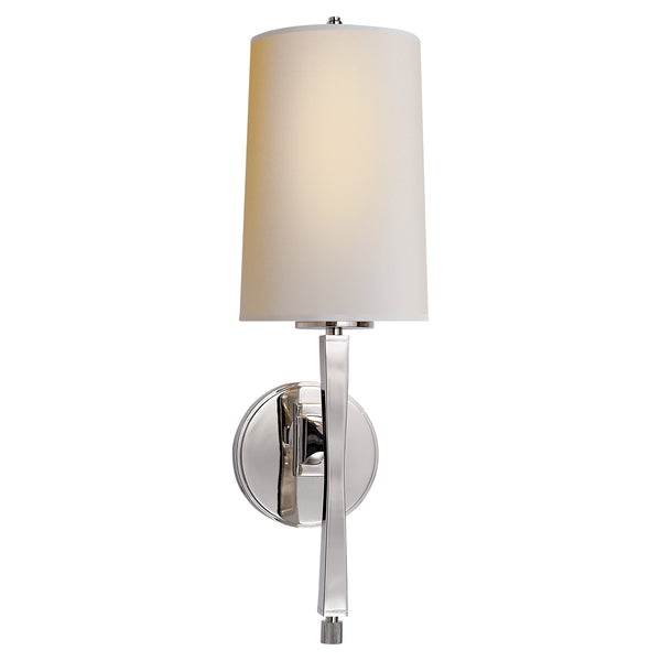 Edie One Light Wall Sconce in Polished Nickel Finish