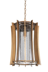 Kalco - 400651MZ - One Light Hanging Lantern - Ronan - Modern Bronze