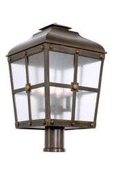 Kalco - 403400AGB - Four Light Post - Pier Mount - Sherwood Outdoor - Aged Bronze