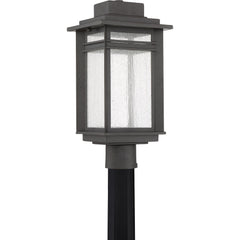 Quoizel - BEC9009SBK - LED Outdoor Post Mount - Beacon - Stone Black