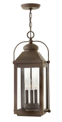 Hinkley - 1852LZ - LED Hanging Lantern - Anchorage - Light Oiled Bronze