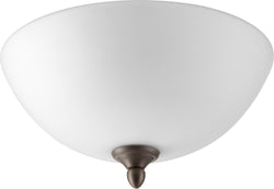 Quorum - 2384-9186 - LED Fan Light Kit - Oiled Bronze w/ Satin Opal