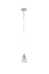 Kalco - 6316PS - One Light Mini Pendant - Brierfield - Pearl Silver