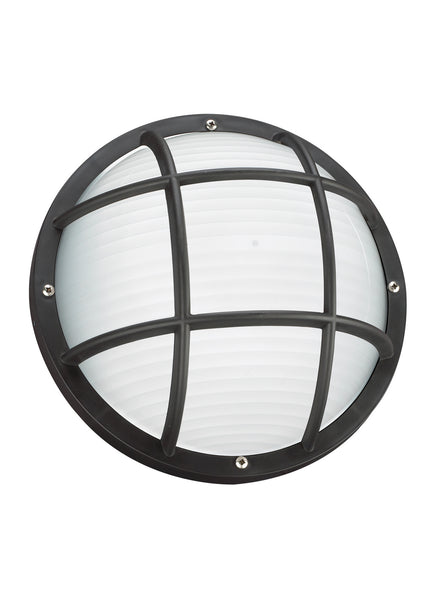 Bayside One Light Outdoor Wall / Ceiling Mount in Black Finish