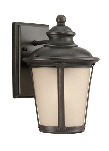 Cape May One Light Outdoor Wall Lantern in Burled Iron Finish