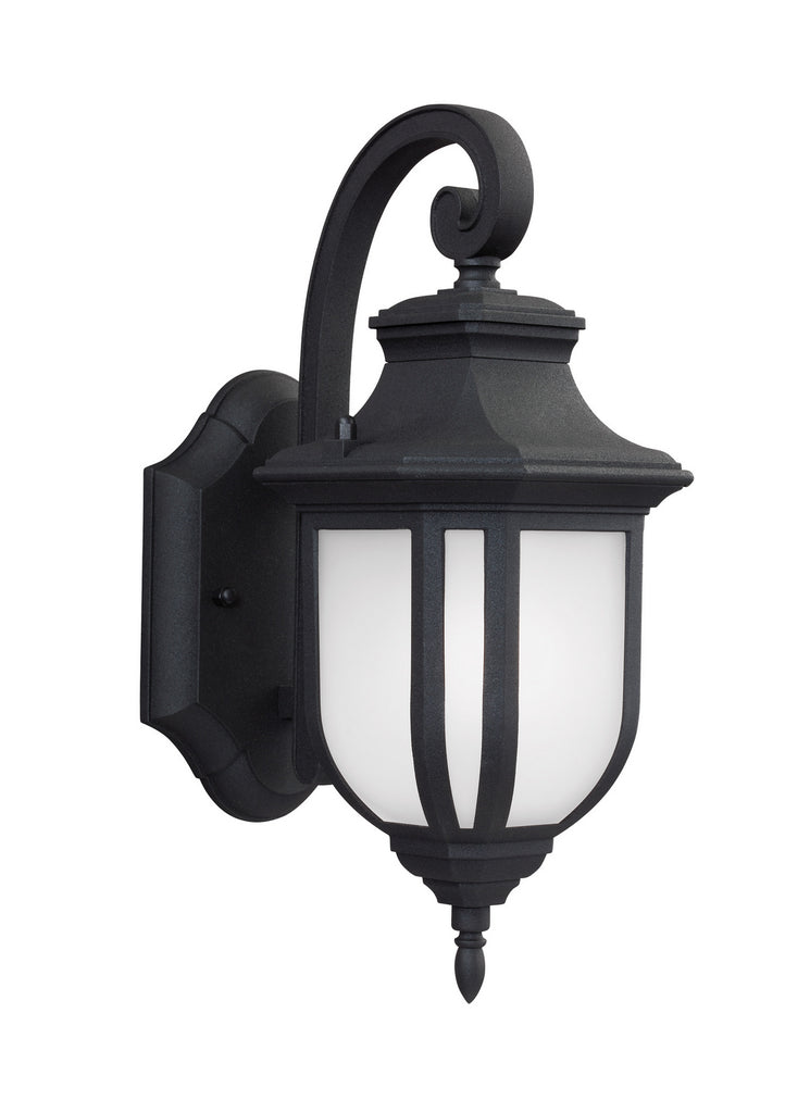 Generation Lighting. - 8536301EN3-12 - One Light Outdoor Wall Lantern - Childress - Black