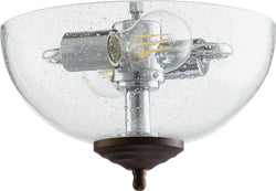 Quorum - 1165-4486 - LED Fan Light Kit - Toasted Sienna / Oiled Bronze