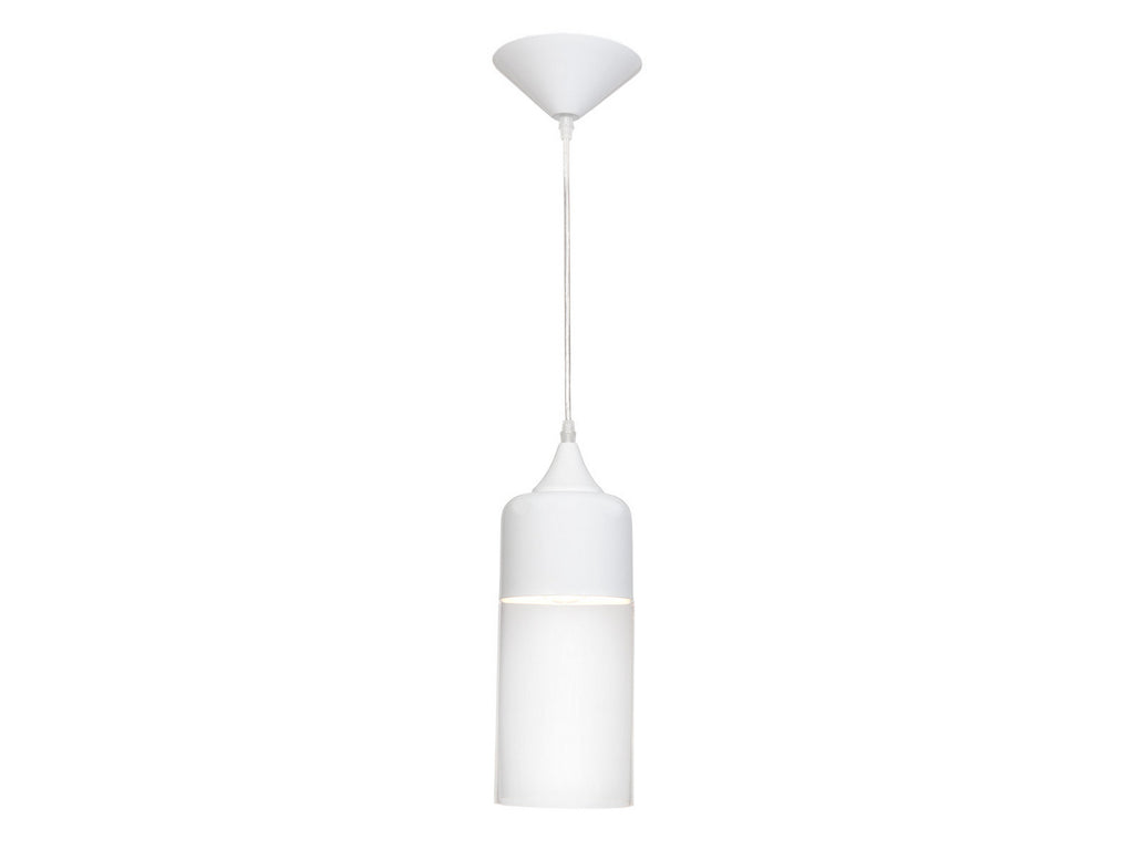 Avenue Lighting - HF9112-WHT - One Light Pendant - Robertson Blvd. - White