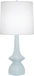 Robert Abbey - BB210 - One Light Table Lamp - Jasmine - BABY BLUE GLAZED