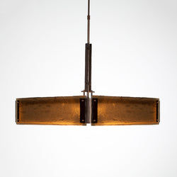 Hammerton Studio - CHB0026-0A-RB-BG-001-E2 - Four Light Chandelier - Urban Loft - Oil Rubbed Bronze (Translucent)