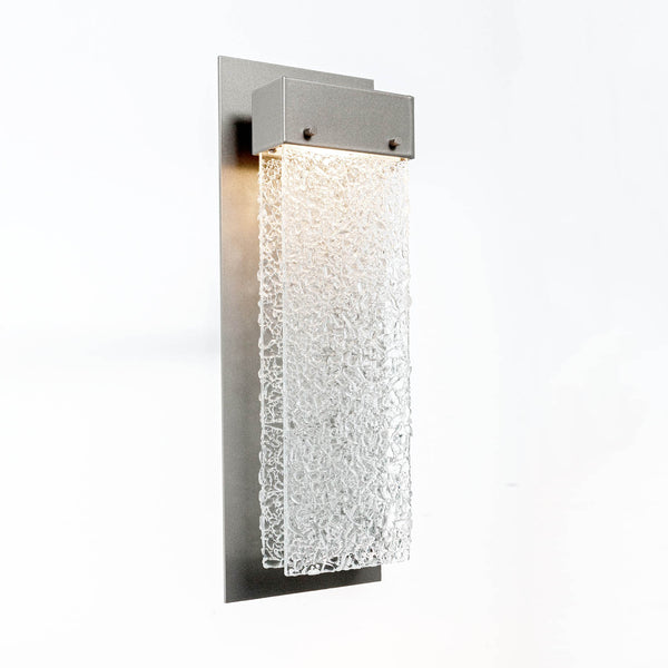 Parallel LED Wall Sconce in Beige Silver Finish