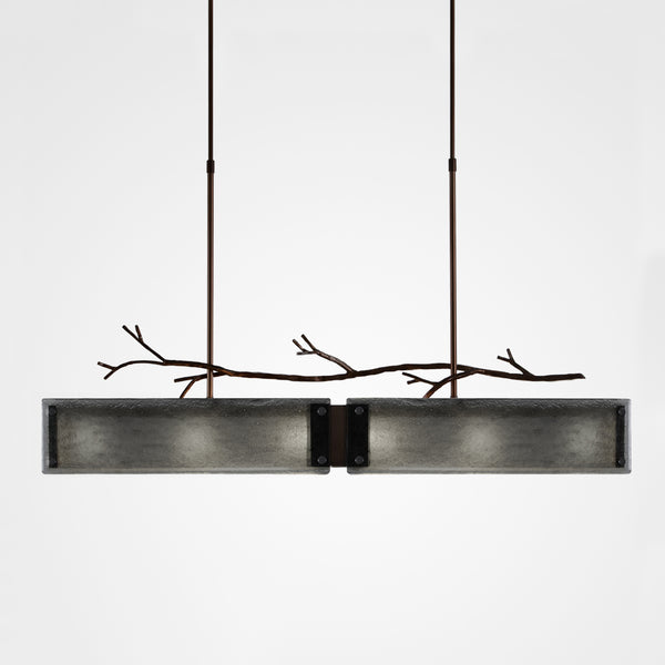Ironwood LED Linear Suspension in Oil Rubbed Bronze (Translucent) Finish
