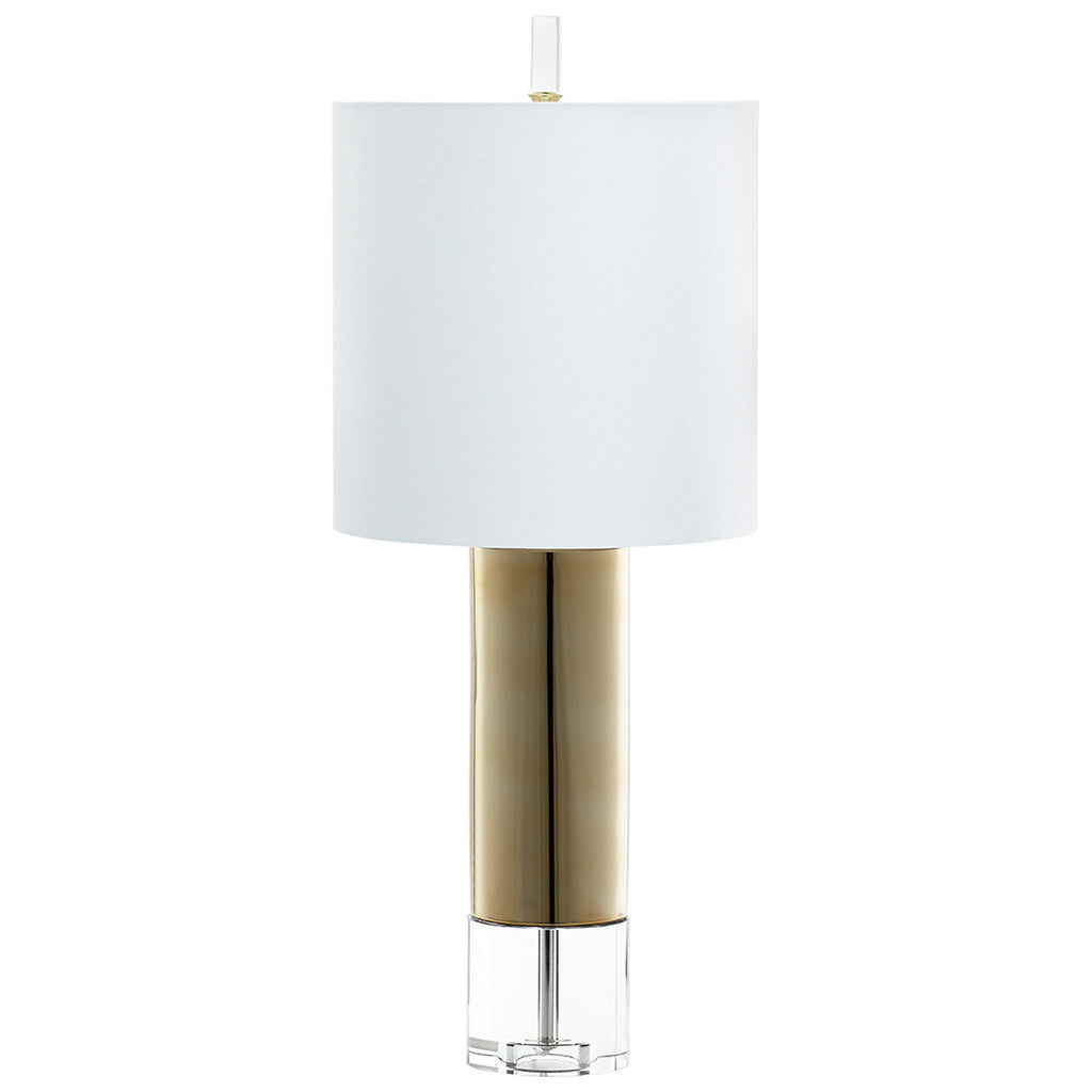 Cyan - 07745-1 - LED Table Lamp - Gold