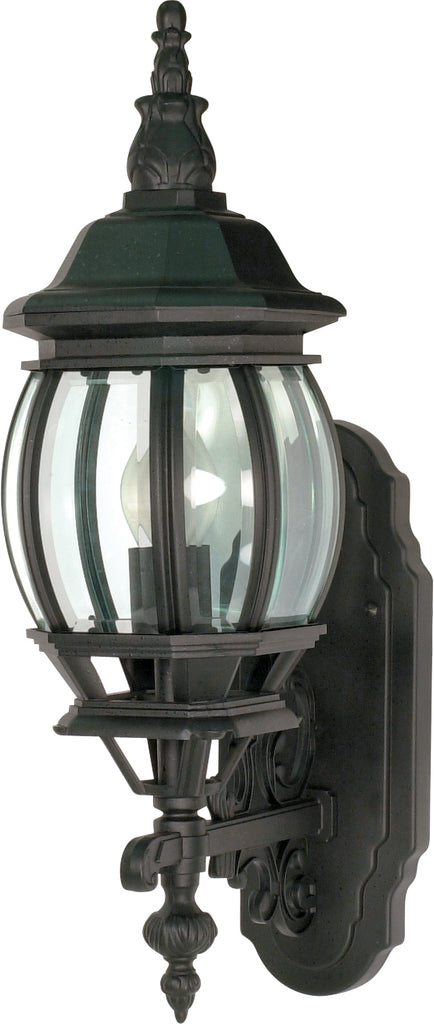 Nuvo Lighting - 60-3469 - One Light Outdoor Lantern - Central Park - Textured Black