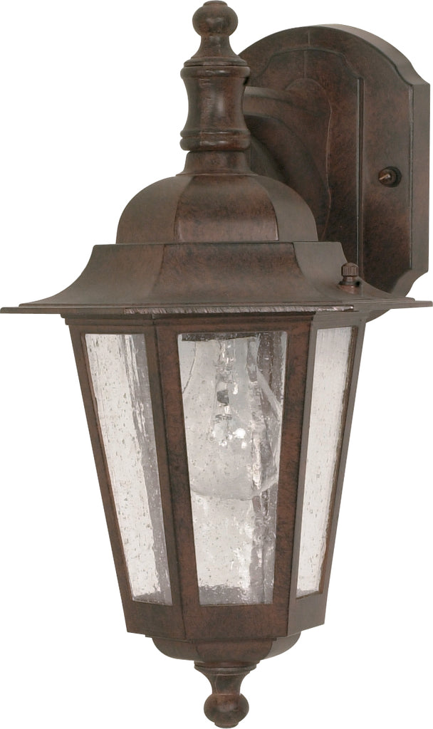 Nuvo Lighting - 60-3474 - One Light Outdoor Lantern - Cornerstone - Old Bronze