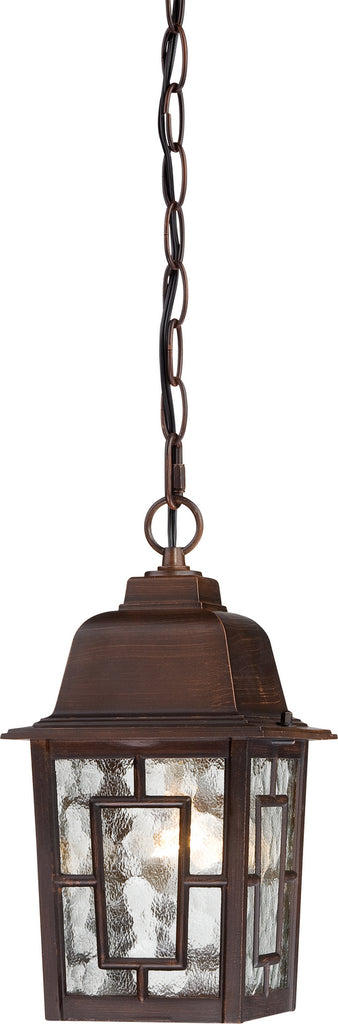 Nuvo Lighting - 60-3490 - One Light Hanging Lantern - Banyan - Rustic Bronze