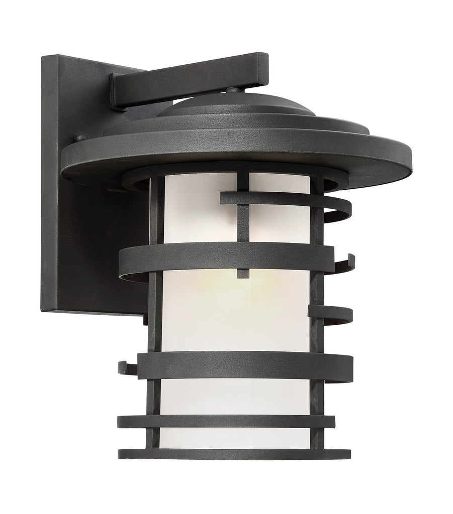 Nuvo Lighting - 60-6403 - One Light Outdoor Wall Lantern - Lansing - Textured Black