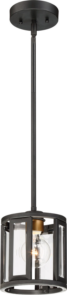 Nuvo Lighting - 60-6412 - One Light Mini Pendant - Payne - Black