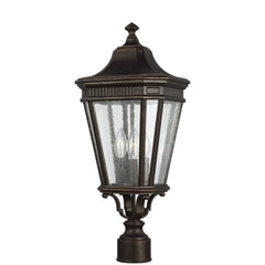 Generation Lighting. - OL5427GBZ - Three Light Post/Pier Lantern - Cotswold Lane - Grecian Bronze