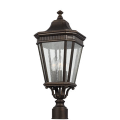 Generation Lighting. - OL5427GBZ - Three Light Post/Pier Lantern - Cotswold Lane - Grecian Bronze