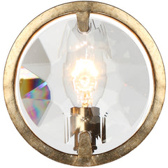 Crystorama - QUI-7621-DT - One Light Wall Mount - Quincy - Distressed Twilight