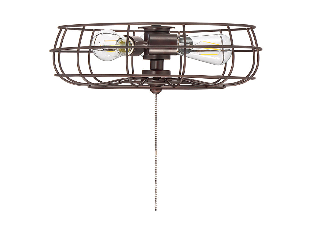 Savoy House - FLG-104-13 - Three Light Fan Light Kit - Ratcliffe - English Bronze