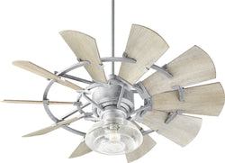 Quorum - 1902-9 - LED Fan Light Kit - Windmill - Galvanized