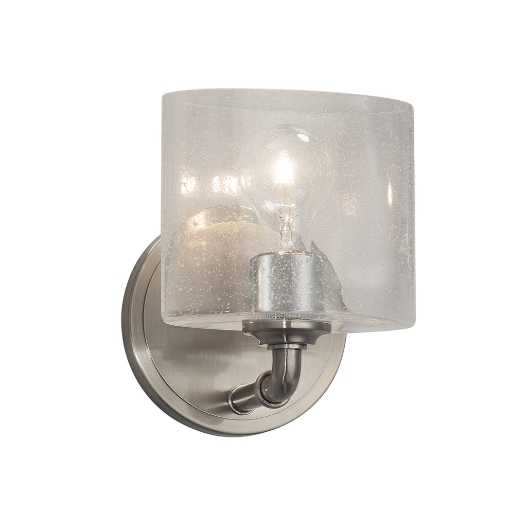 Justice Designs - FSN-8467-30-SEED-NCKL - Wall Sconce - Fusion - Brushed Nickel