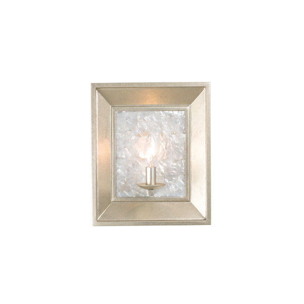 Hayworth One Light Wall Sconce in Warm Silver Finish