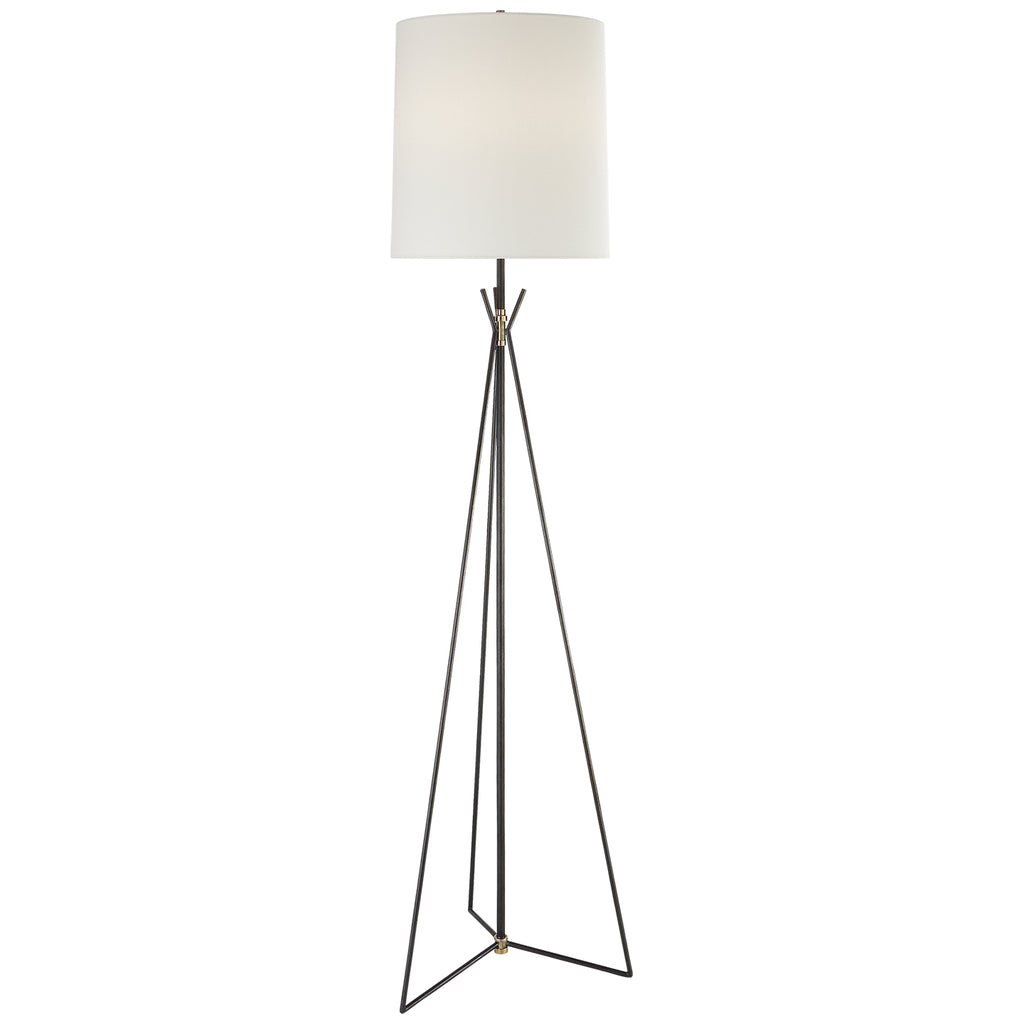 Visual Comfort Signature - TOB 1390AI/HAB-L - One Light Floor Lamp - Tavares - Aged Iron