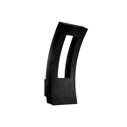 Modern Forms - WS-W2216-BK - LED Outdoor Wall Sconce - Dawn - Black