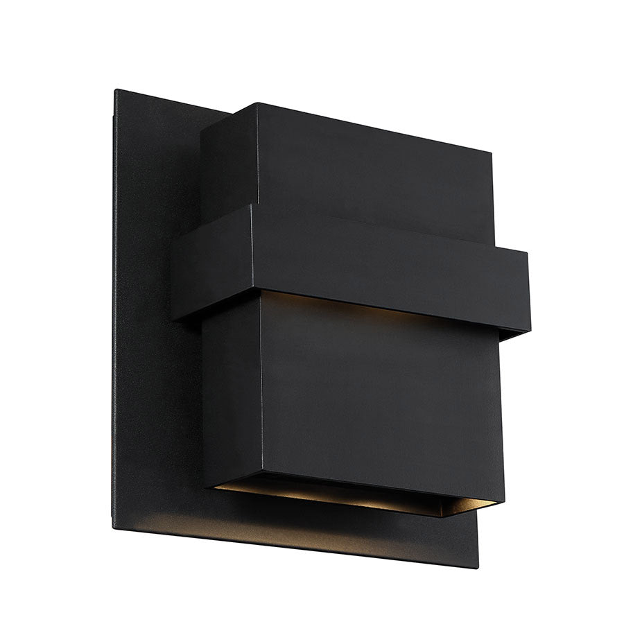 Modern Forms - WS-W30511-BK - LED Outdoor Wall Sconce - Pandora - Black