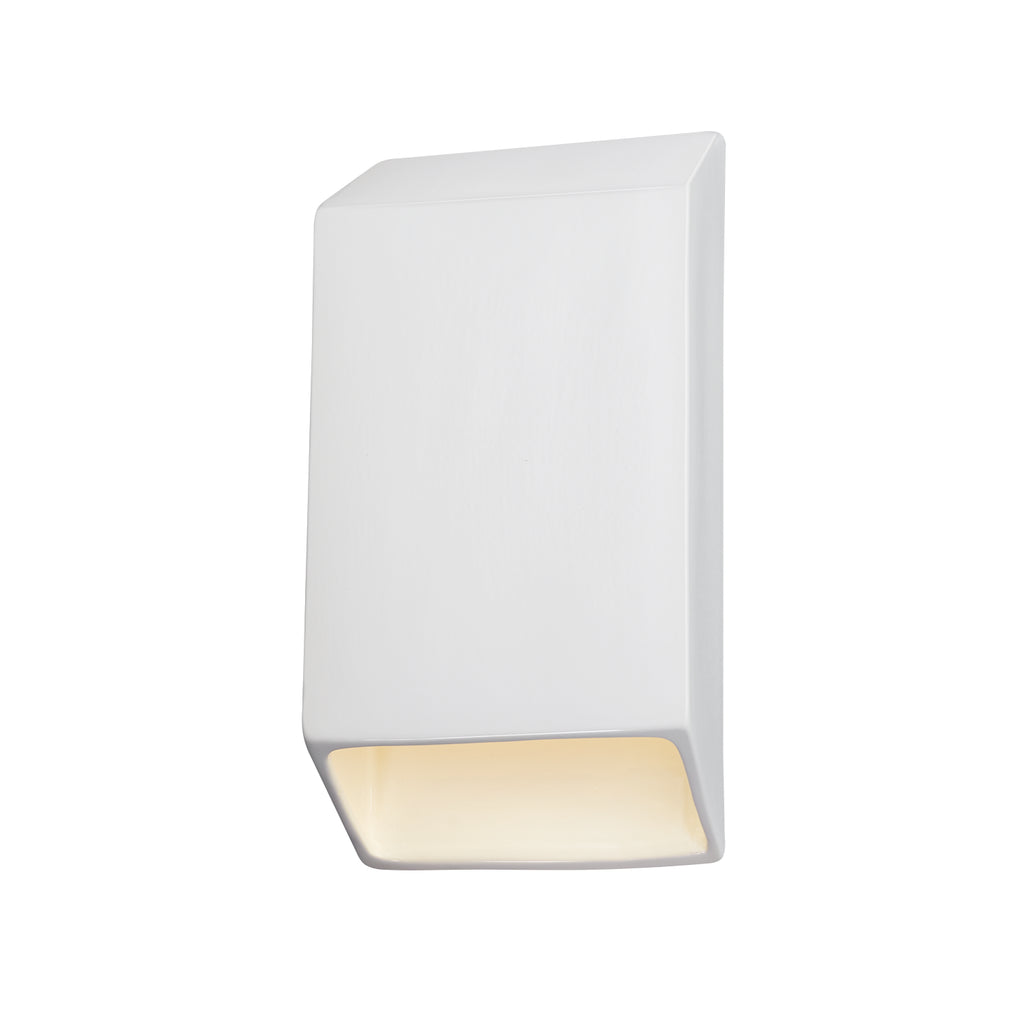 Justice Designs - CER-5870-WTWT - LED Wall Sconce - Ambiance - Gloss White
