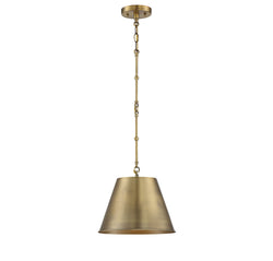 Savoy House - 7-132-1-322 - One Light Pendant - Alden - Warm Brass