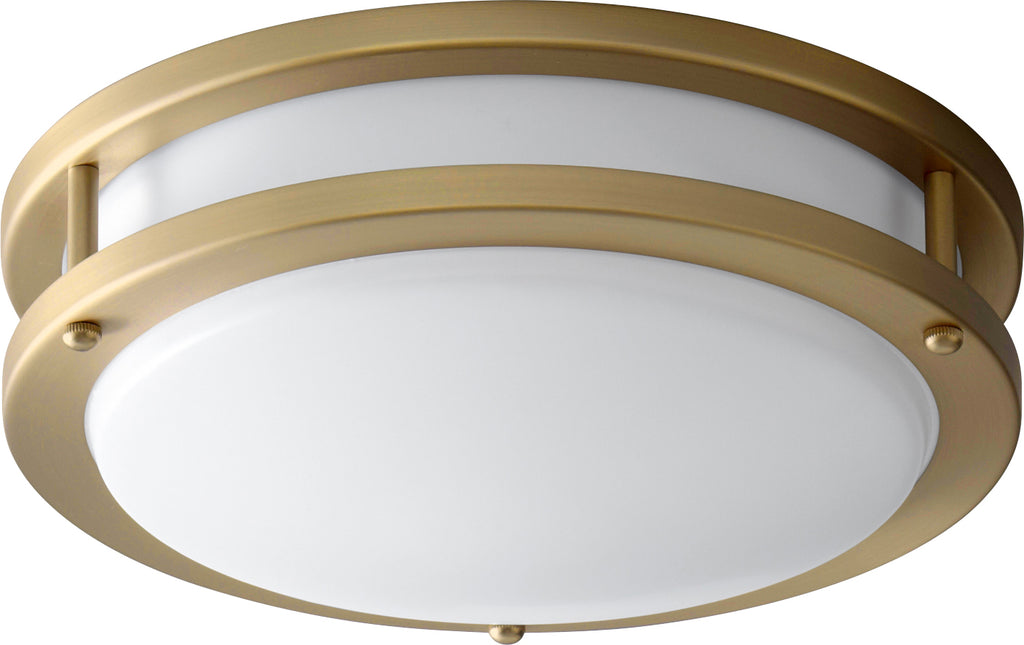 Oxygen - 3-618-40 - LED Ceiling Mount - Oracle - Aged Brass
