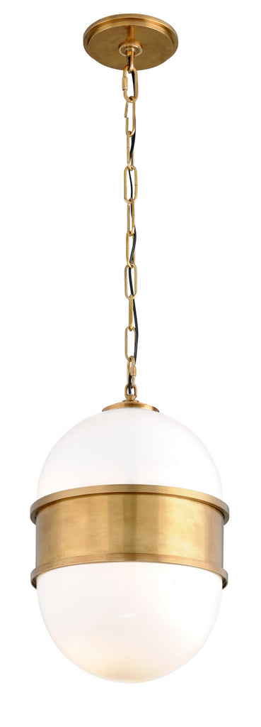 Corbett Lighting - 272-42 - Two Light Pendant - Broomley - Vintage Brass
