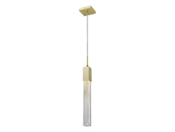 Avenue Lighting - HF1901-1-BOA-BB - One Light Pendant - Boa - Brushed Brass