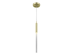 Avenue Lighting - HF2020-FR-BB - One Light Pendant - Main St. - Brushed Brass