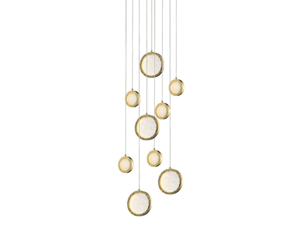 Avenue Lighting - HF5019-PB - LED Pendant - Bottega - Polished Brass