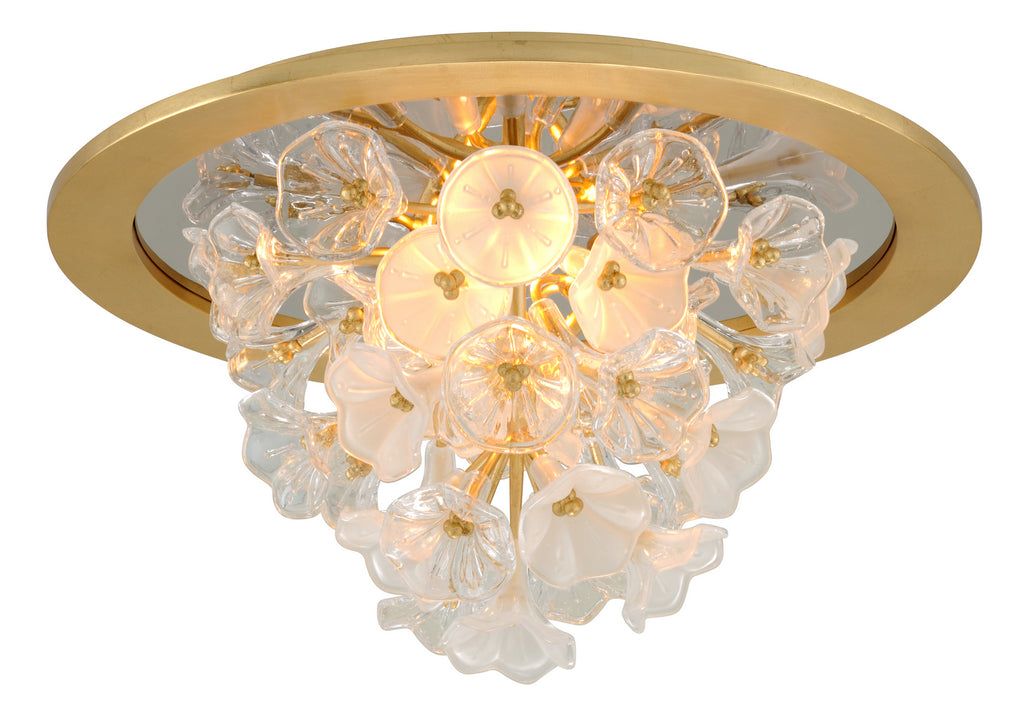 Corbett Lighting - 268-31 - LED Flush Mount - Jasmine - Gold Leaf