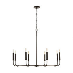 Capital Lighting - 432882MI - Eight Light Chandelier - Colby - Mineral Brown