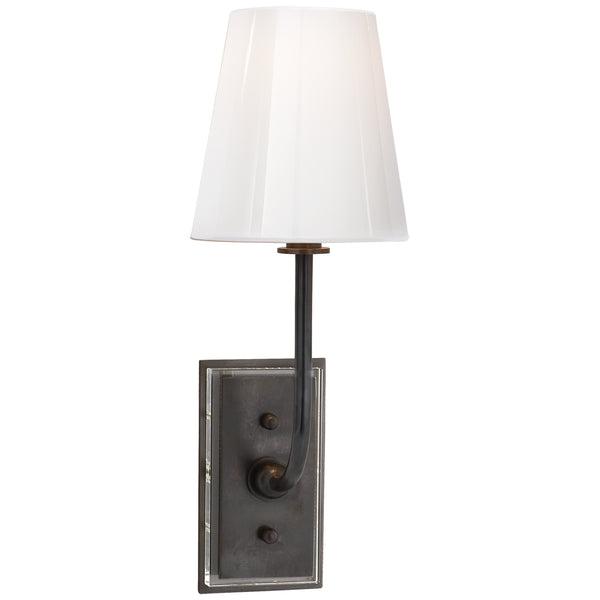 Hulton One Light Wall Sconce in Bronze Finish